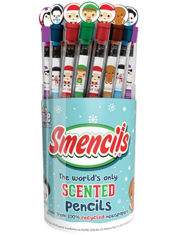 Holiday Smencils Bucket