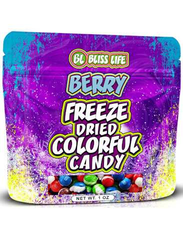 Berry Freeze Dried Colorful Candy Bag