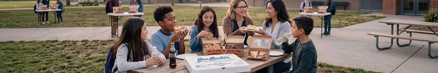 Frozen Food Fundraisers Banner