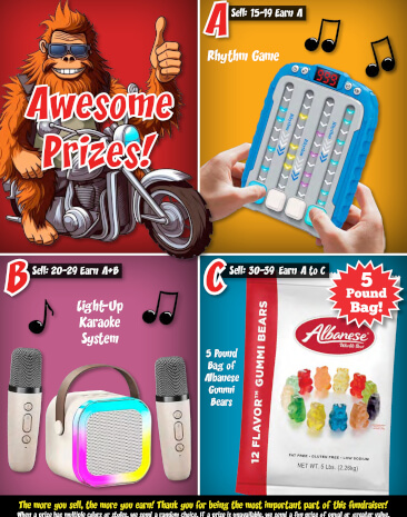 Awesome Prizes