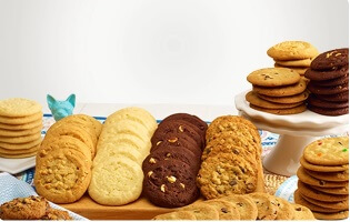 Assorted cookies