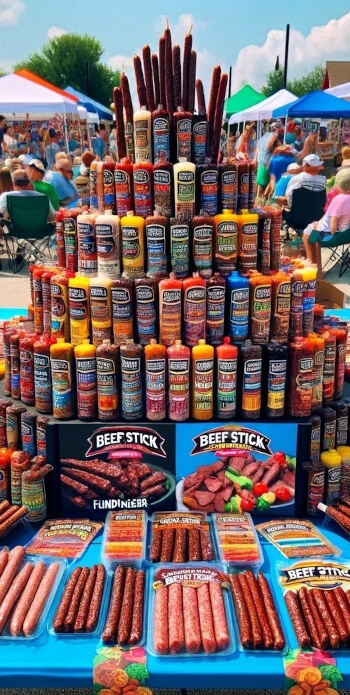 Beef Sticks at Event