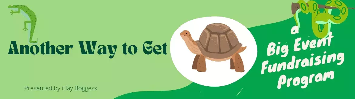 Another Way to Get a Big Event Fundraising Program