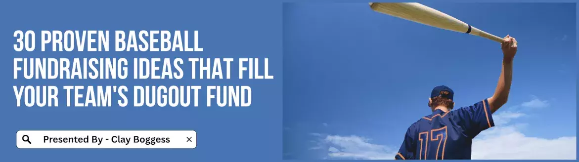 Baseball Fundraising Ideas