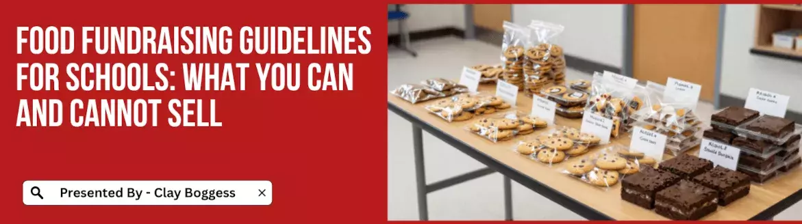 Food Fundraising Guidelines for Schools