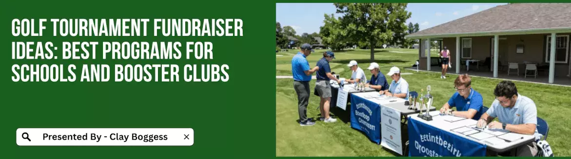 Golf Tournament Fundraiser Ideas