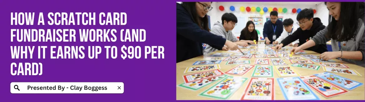 How a Scratch Card Fundraiser Works