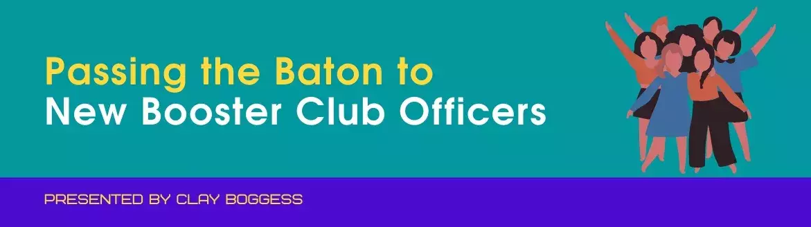 Passing the Baton to New Booster Club Officers