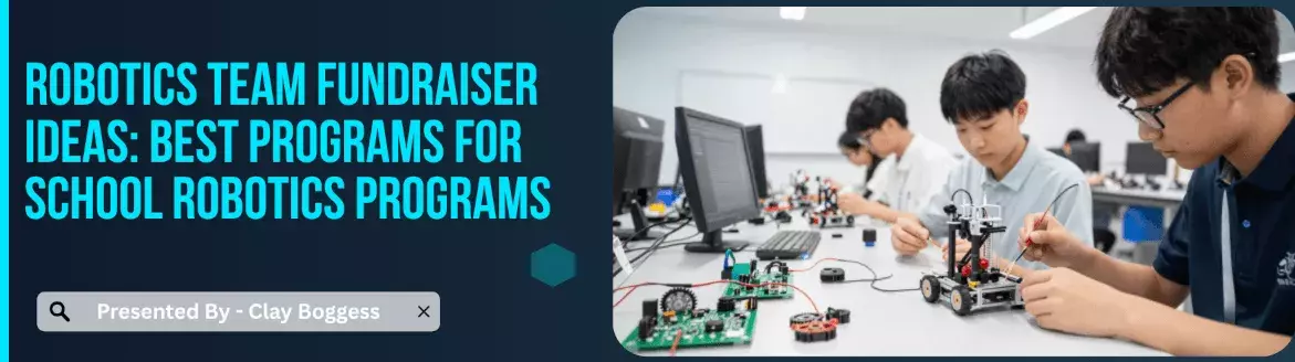 robotics team fundraiser ideas