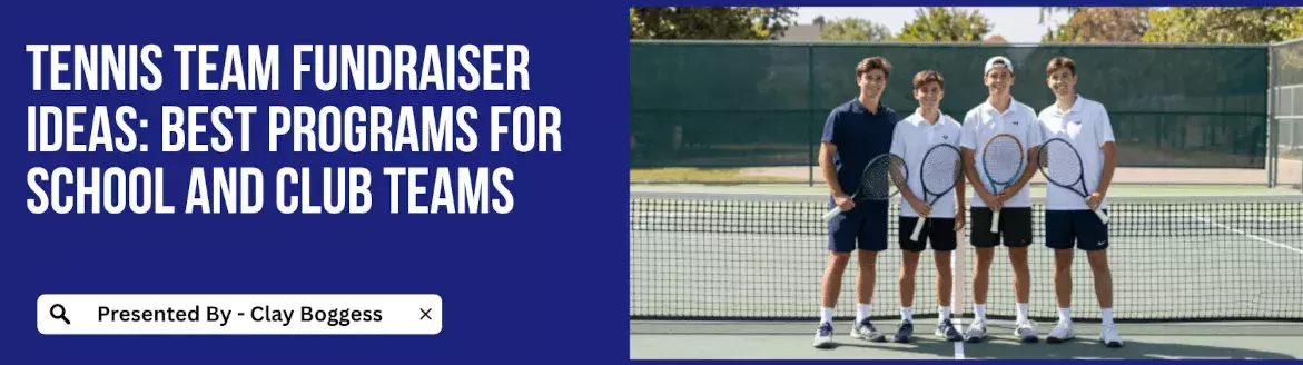 Tennis Team Fundraiser Ideas