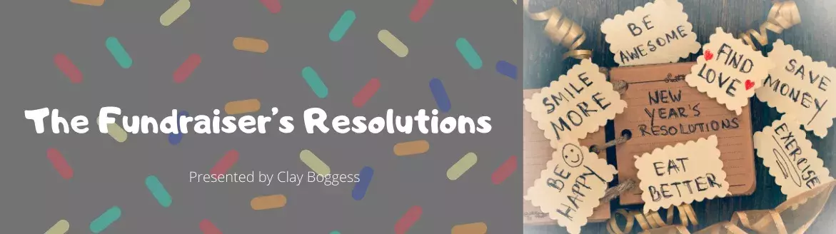 The Fundraiser’s Resolutions