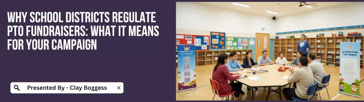 Why School Districts Regulate PTO Fundraisers