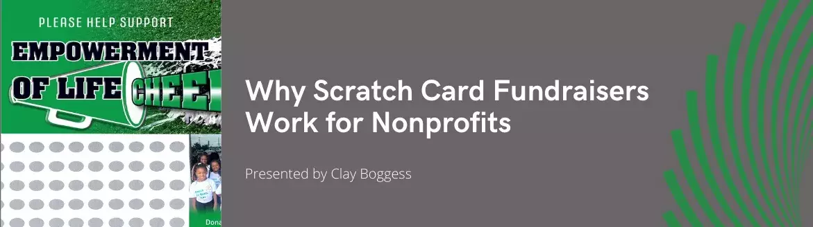 Why Scratch Card Fundraisers Work for Nonprofits