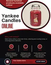 Yankee Candles Online Fundraiser