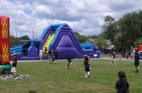 Beeville Charter School Enjoys Super Party