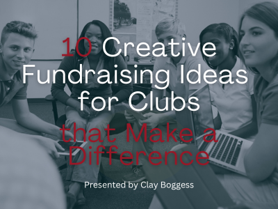 10 Creative Fundraising Ideas for Clubs