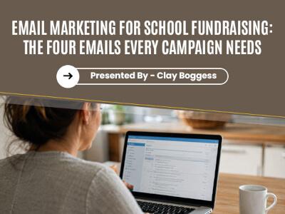  school fundraising email marketing
