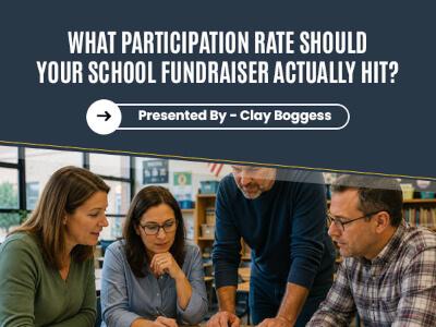 school fundraiser participation rate