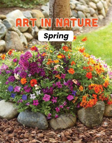 Art In Nature Spring Flower Catalog Fundraiser