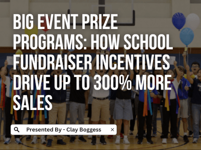 school fundraiser prize programs