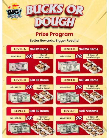 Bucks or Dough Prize Program