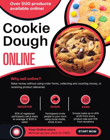 Cookie Dough Online Fundraiser