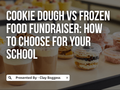 Cookie Dough vs Frozen Food Fundraiser