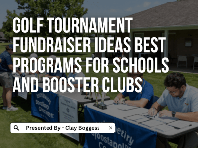Golf Tournament Fundraiser Ideas