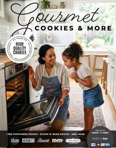 Gourmet Cookies & More Fundraiser Brochure