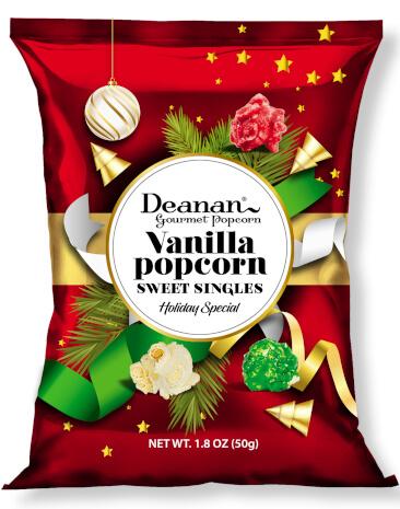 $2 Holiday Vanilla Popcorn Bag
