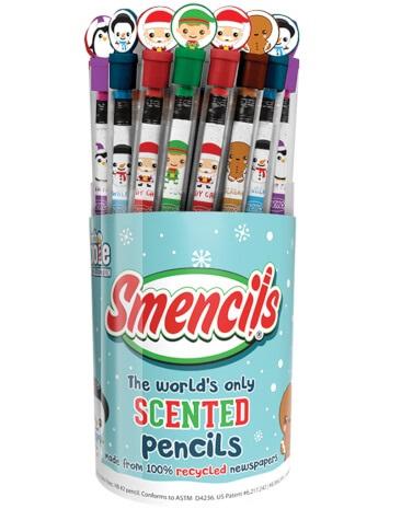 Holiday Smencils Bucket
