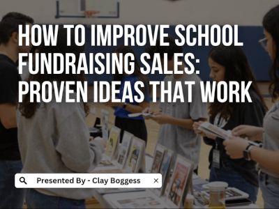 How to Improve School Fundraising Sales
