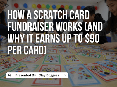 How a Scratch Card Fundraiser Works
