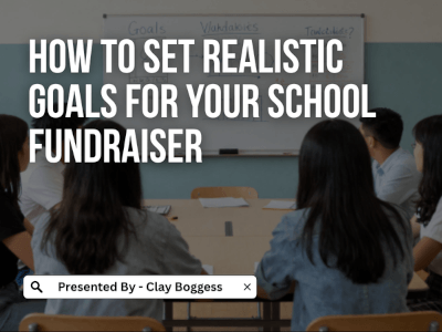 how to set realistic school fundraising goals