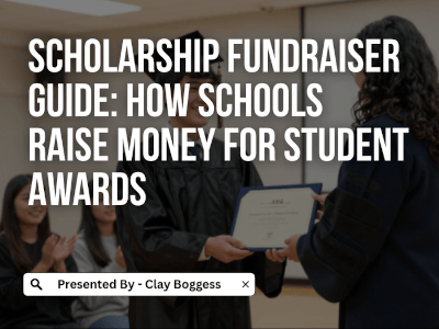 scholarship fundraiser guide