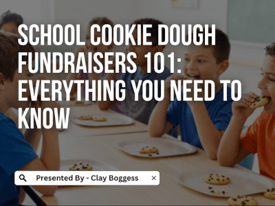 school cookie dough fundraiser