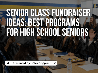 Senior Class Fundraiser Ideas