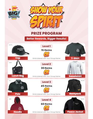 Show Your Spirit Prize Program