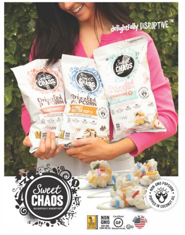 $15 Sweet Chaos Popcorn Fundraising Brochure