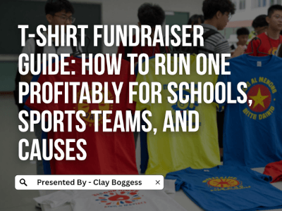 T-Shirt Fundraiser Guide