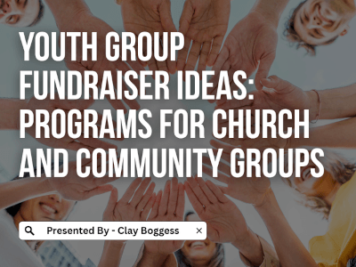 Youth Group Fundraiser Ideas