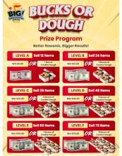 Bucks or Dough Prize Program