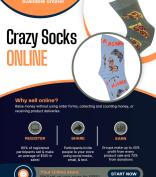 Crazy Socks Online Fundraiser