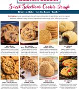 Sweet Selections Cookie Dough Fundraising Brochure