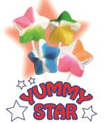 Yummy Star Lollipop Fundraising Product cc-022631