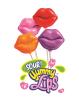 $1 Sour Yummy Lips Lollipops